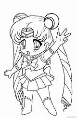 Coloring Pages Sailor Moon Coloring4free Mercury sketch template