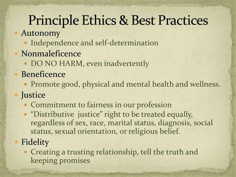 ppt ethical self awareness personal responsibility and professional