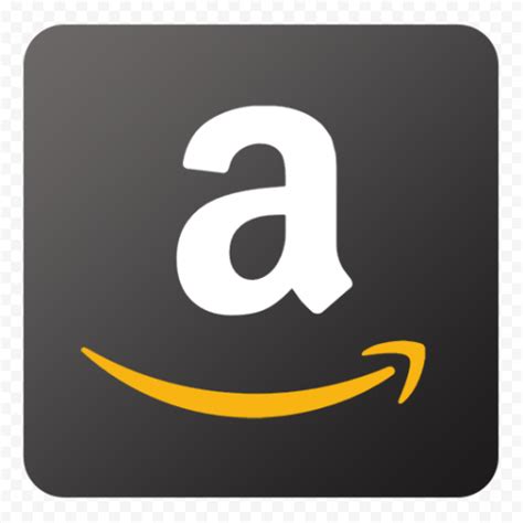 black square mobile app amazon logo icon citypng