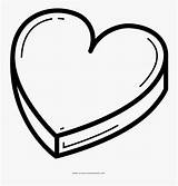 Heart Box Coloring Chocolate Chocolates Clipart Drawing Clipartkey sketch template