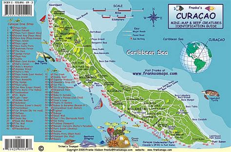 curacao road maps detailed travel tourist driving