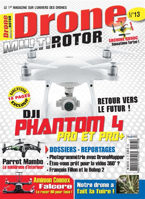 drone multirotor magazine  est dispo helicomicro