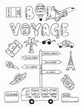 French Visit Coloring sketch template