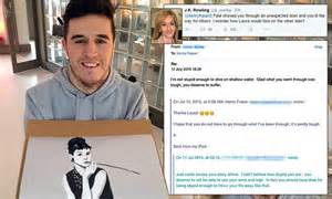 jk rowling defends paralysed man henry fraser on twitter