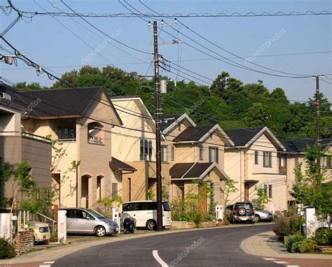 residential suburb  tokyo stock photo  shiyali