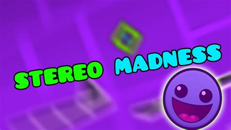 Stereo Madness Easy Level 100 Geometry Dash Youtube