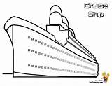 Coloring Pages Cruise Ships Liner Ship Boats Print Titanic Printable Ocean Yescoloring Sharp Sheets Queen Boot Patterns Drawing Crafts Extravagant sketch template