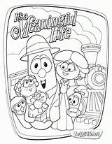 Coloring Veggietales Meaningful Pickle Contentment Dvd Coloringhome Coveting Azcoloring sketch template