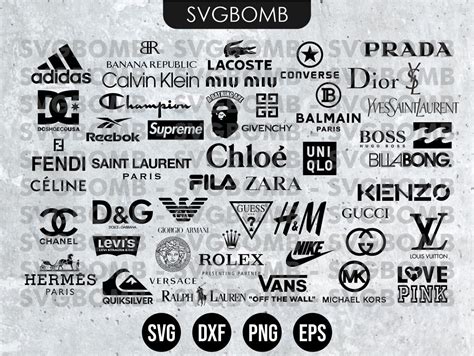 fashion brand logo svg