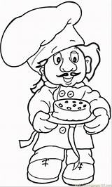 Baker Coloring Pages Printable Profession Kids Baking Coloringpages101 Cookies Color Supercoloring Peoples Choose Board Online Silhouettes sketch template