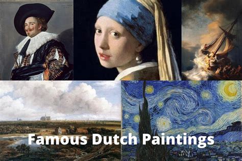 famous dutch paintings artst