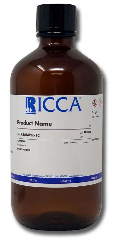 hydrogen sulfide water saturated ricca chemical fisher scientific