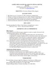 Functional resume sample information technology
