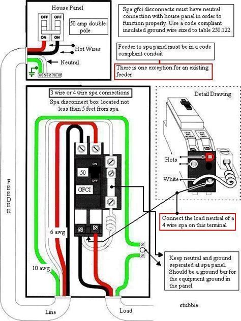 pool gfci breaker wiring diagram