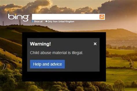 Bing Incorpora Avisos Contra El Porno Infantil Tecnología El PaÍs