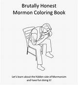 Honesty Sunbeam Mormon sketch template