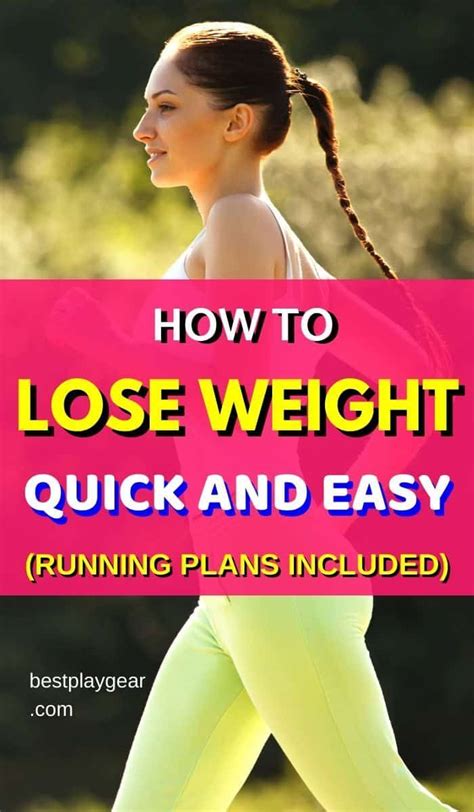 Pin On Run To Lose Weight