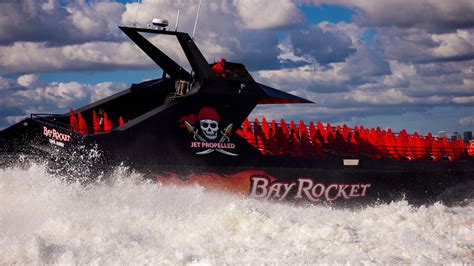 High Speed Boat Bay Rocket Offers A Wild Thrill Ride From The Tampa