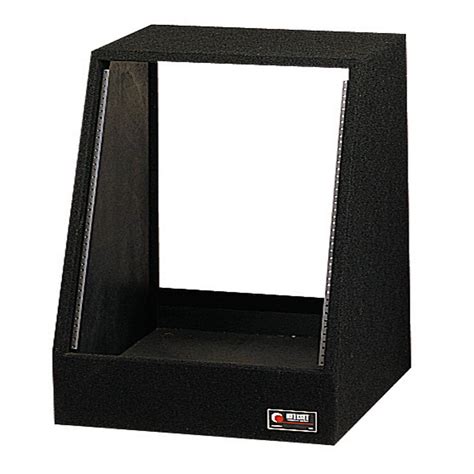 odyssey  spaces  angled face open  carpeted studio rack black