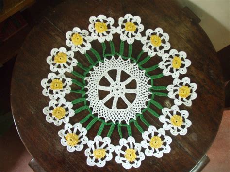 crochet daisy doily pattern  crochet patterns