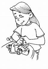 Hygiene Handwashing Missionary sketch template