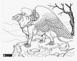 Mythical Colouring Jing Pngitem sketch template