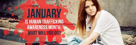 human trafficking awareness month take action this january shared