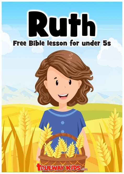 pin  ruth preschool bible lesson
