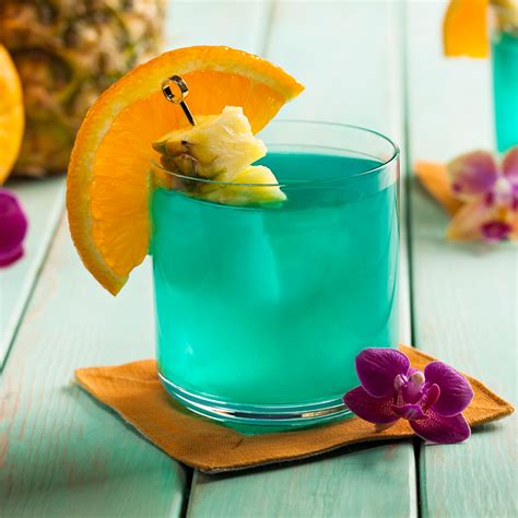Ingredients For Blue Hawaiian Drink