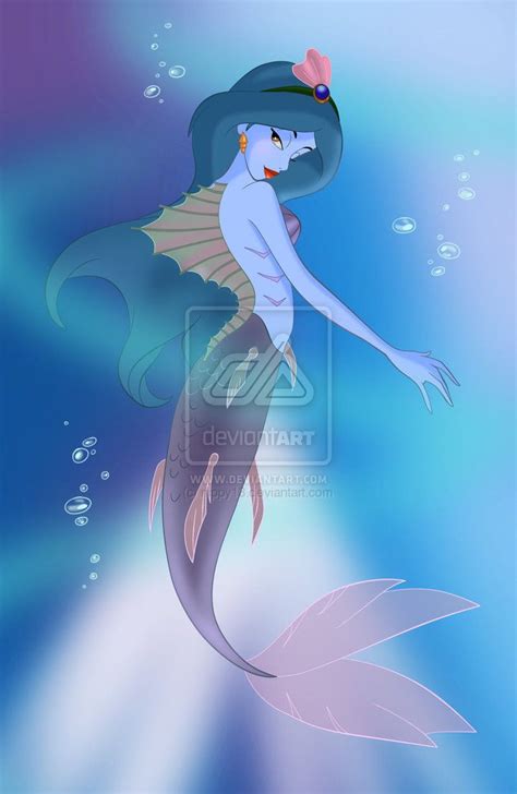 Jasmine As Mermaid By Nippy13 On Deviantart Disney