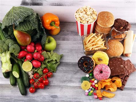 healthy alternatives  junk food   change  life growth