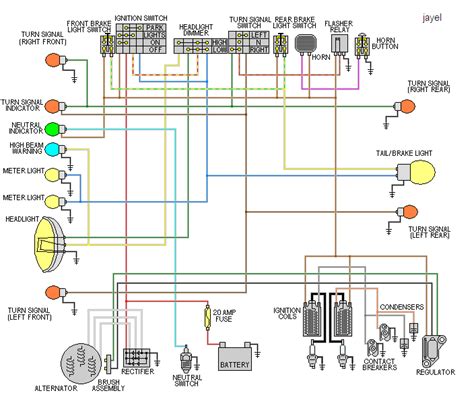 yamaha xs wiring diagram wiring diagram