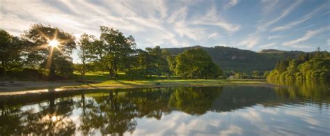 sunshine   lake summer  lake district hotels pinterest