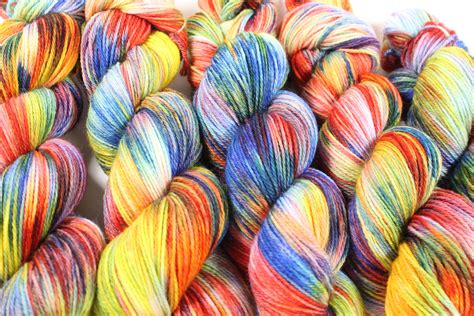 hand dyed yarn corriedale wool hand dyed fingering weight etsy