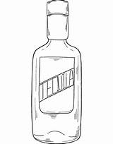 Alcohol Coloring Bottle Supercoloring Categories Printable sketch template