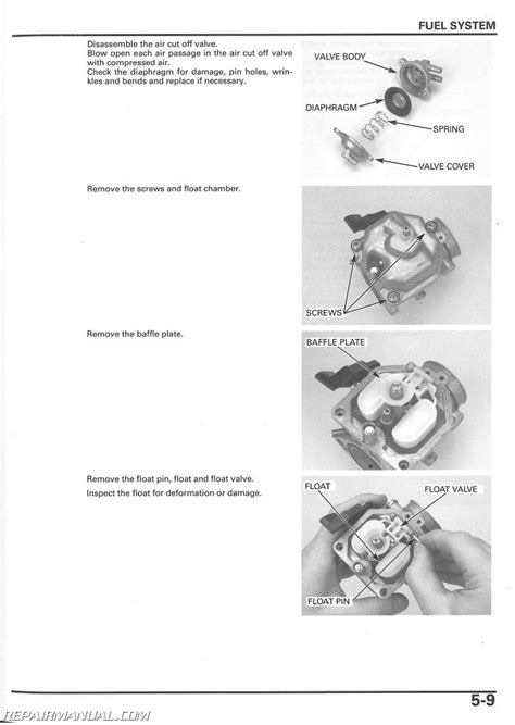 honda recon  parts diagram wiring site resource