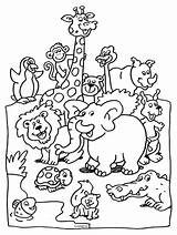 Zoo Coloring sketch template