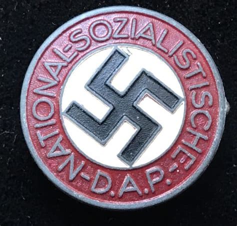 Original German Nsdap Nazi Party Rzm Marked Membership