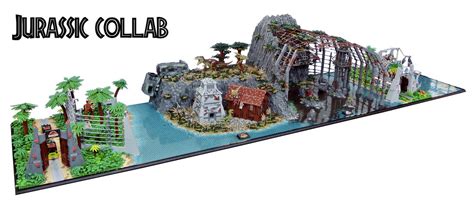 Jurassic Park Lego Set Creation Combines All The Movies