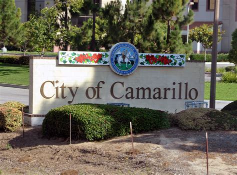 city  camarillo ca sign   northbound  route  flickr