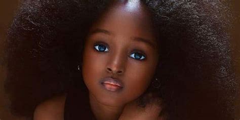 esta niña nigeriana la más guapa del mundo según las redes
