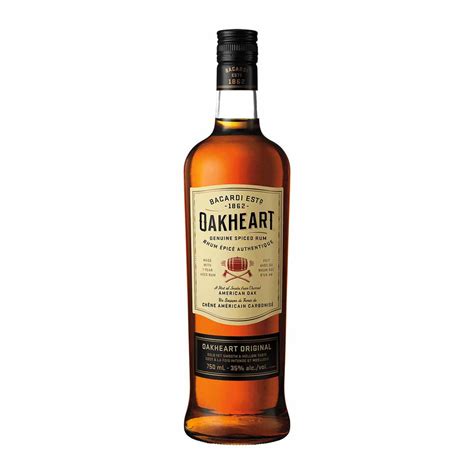 oakheart spiced rum ml habersham beverage