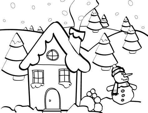 christmas village coloring pages christmas house coloring pages
