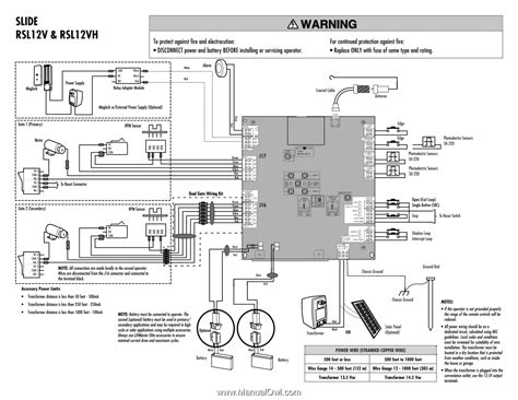liftmaster  wiring diagram