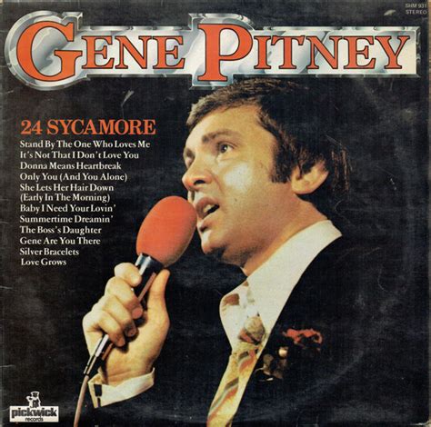 gene pitney 24 sycamore vinyl discogs