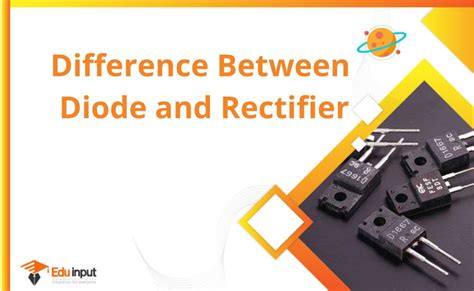difference  diode  rectifier
