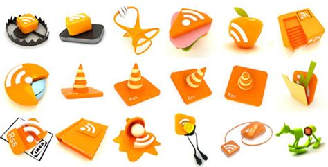 cool rss feed icons  increase  feed readers