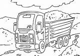 Laster Vrachtwagen Camion Truck Malvorlage Kleurplaten Große sketch template