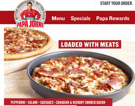 Papa John’s 40 Off Regular Menu Price Pizza Large 5 Topping Pizzas