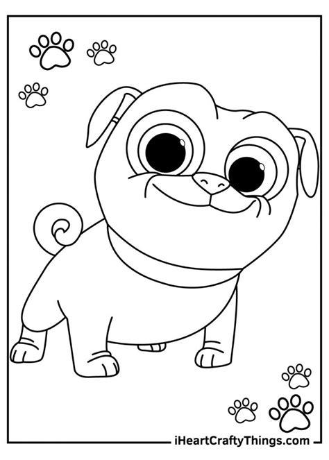 puppy dog pals coloring pages   printables